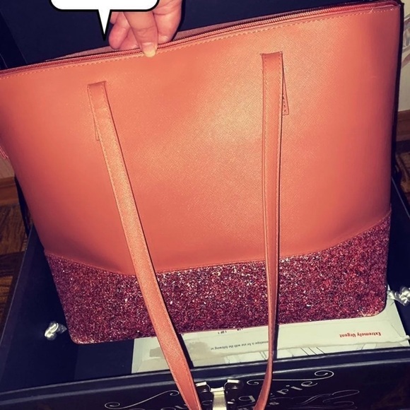 Kate Spade Glitter Tote & Wallet Set - Picture 3 of 14